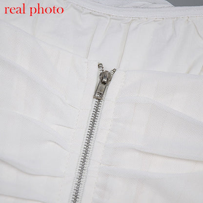 Levoire | Haut Sans Manches Bustier Strapless Crop Top