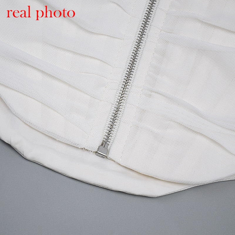 Levoire | Haut Sans Manches Bustier Strapless Crop Top