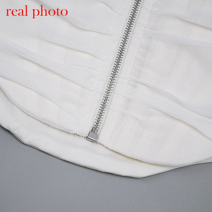 Levoire | Haut Sans Manches Bustier Strapless Crop Top