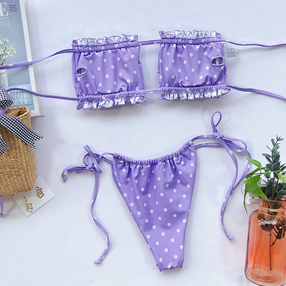 Levoire | Maillot De Bain Bandeau Plissé