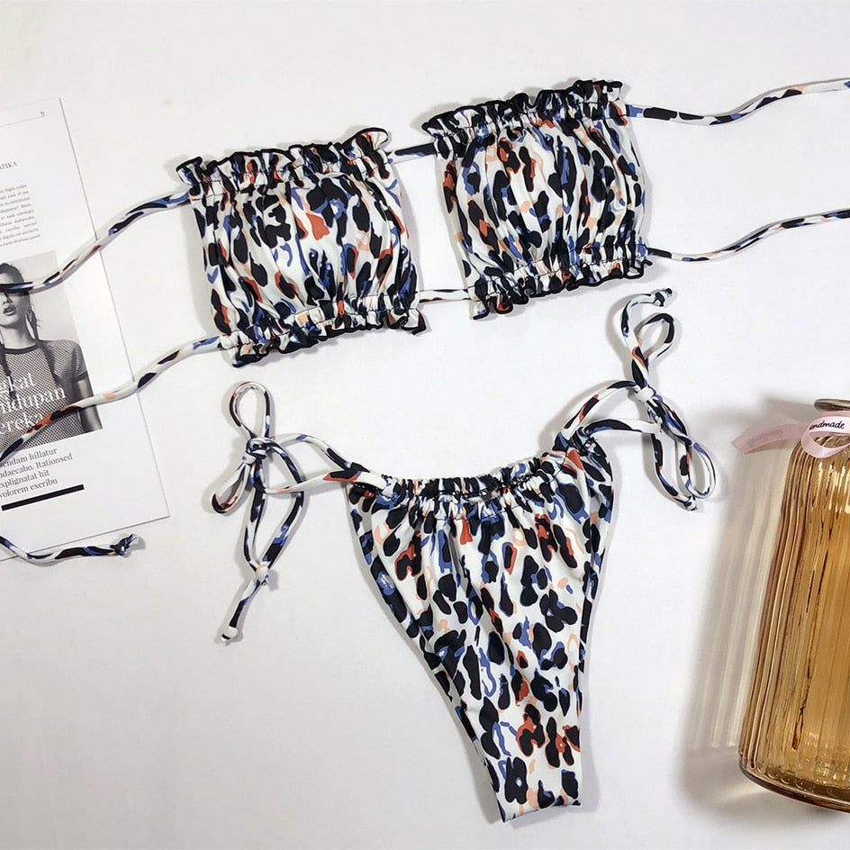 Levoire | Maillot De Bain Bandeau Plissé