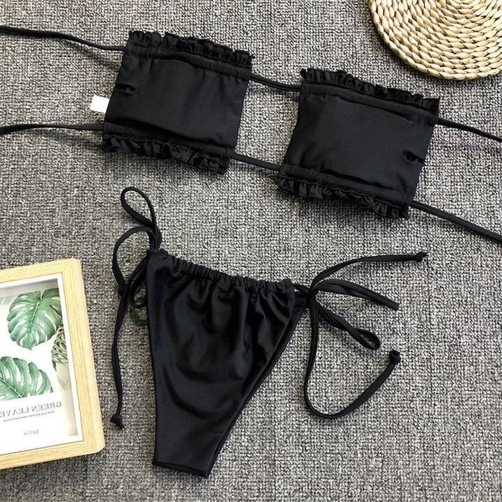 Levoire | Maillot De Bain Bandeau Plissé