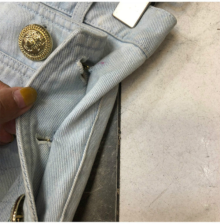 Levoire | Jupe En Denim Rétro D'Automne