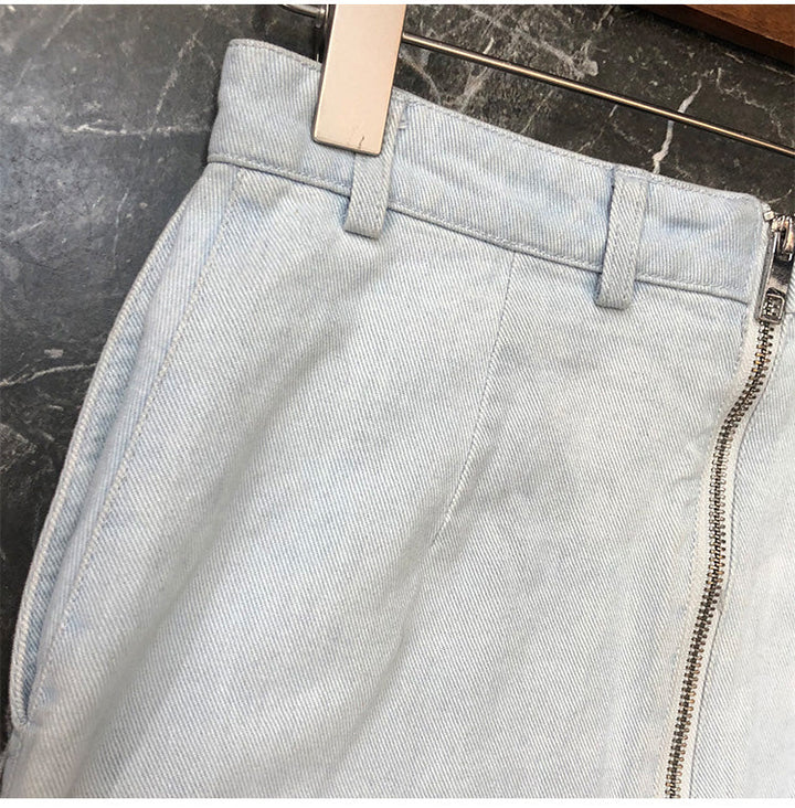 Levoire | Jupe En Denim Rétro D'Automne