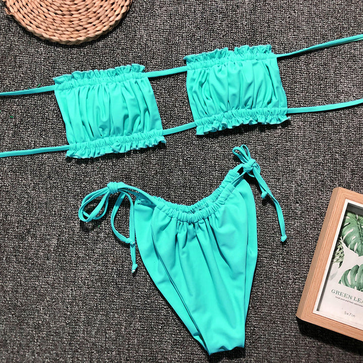 Levoire | Maillot De Bain Bandeau Plissé