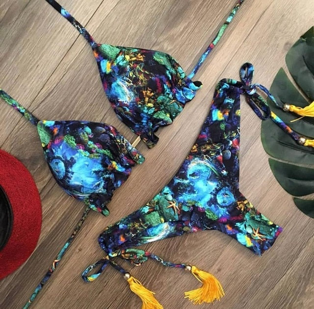 Levoire | Maillot De Bain Sexy Pushup xingkongyinhau