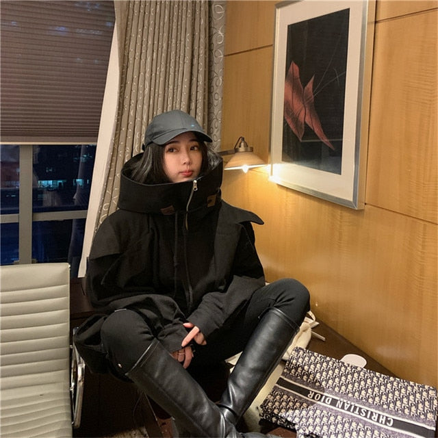 Levoire | Grande Taille Manteau Noir