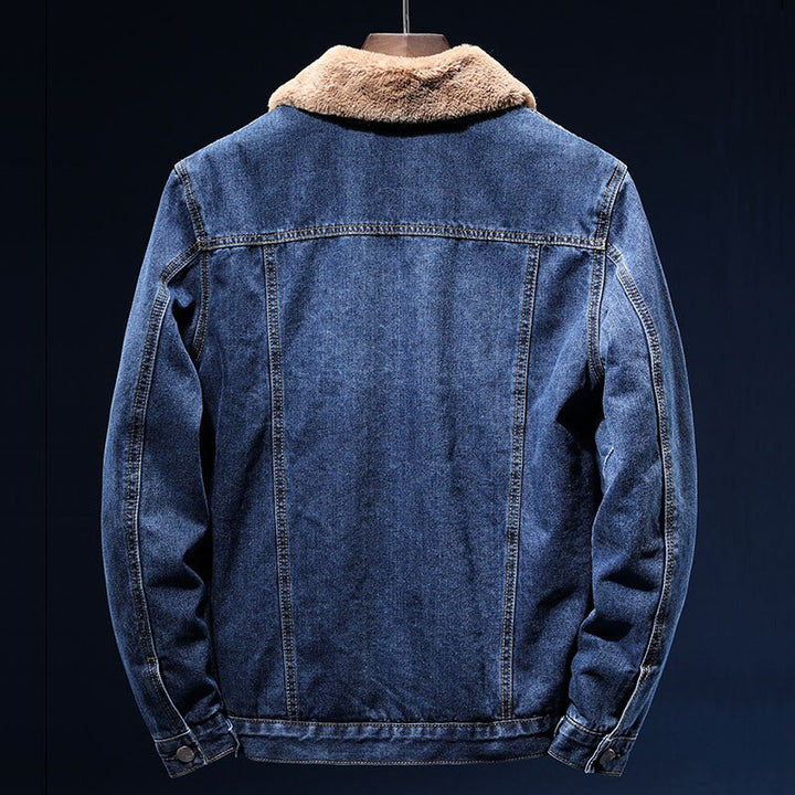 Levoire | Veste Denim Doublée Polaire