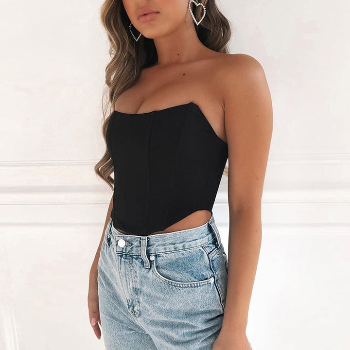 Levoire | Mode En Velours Sexy Corsets Crop Top Pour Un Look Séduisant