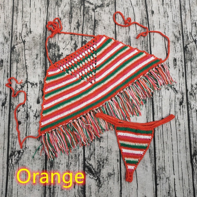 Levoire | Ensemble Bikini Sexy Pour Un Look De Plage Tendance Et Séduisant Orange