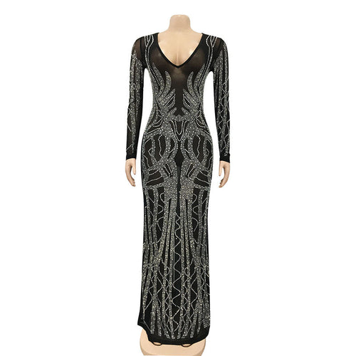 Levoire | Robe Maxi Paillettes