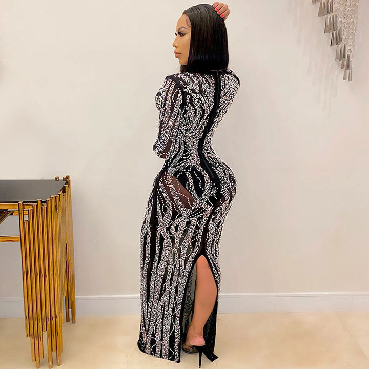 Levoire | Robe Maxi Paillettes