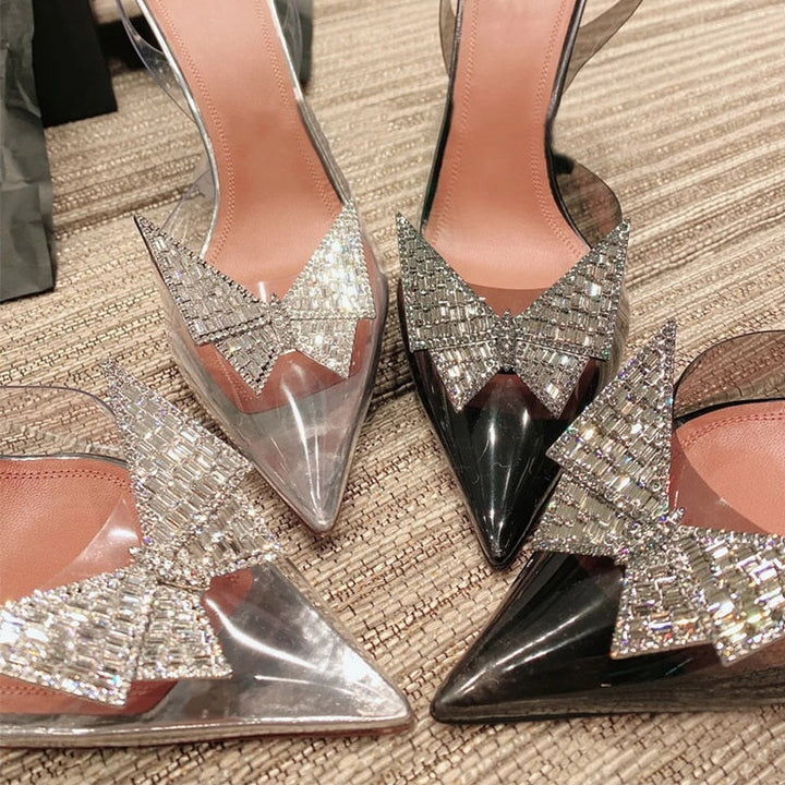 Levoire | Nouvelles Sandales Transparentes À Talons Aiguilles