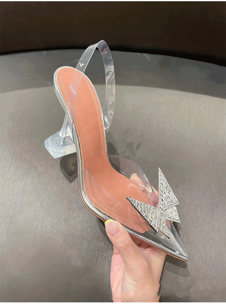 Levoire | Nouvelles Sandales Transparentes En Dentelle