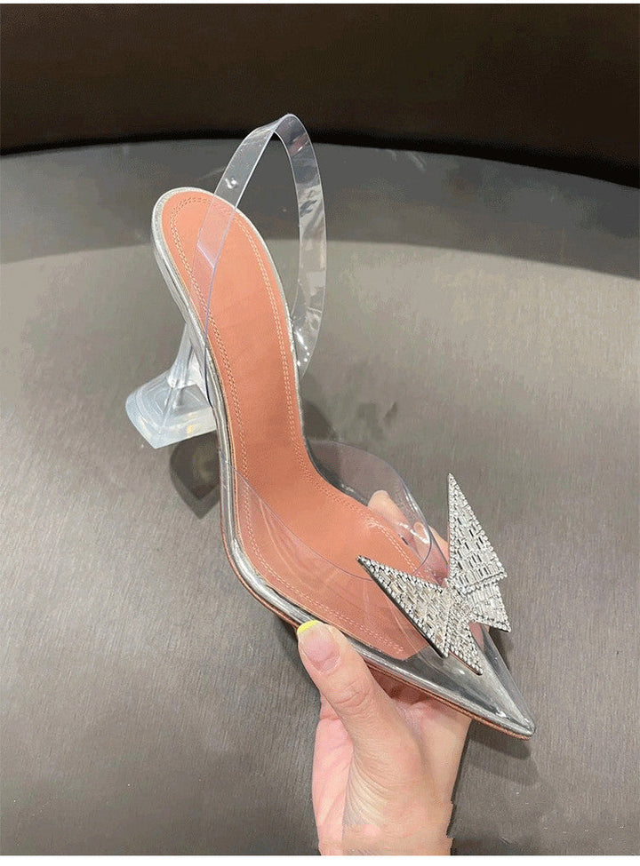 Levoire | Nouvelles Sandales Transparentes En Dentelle