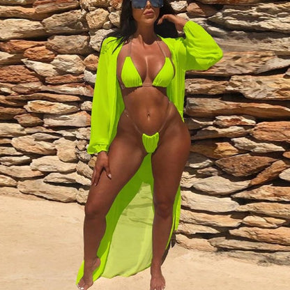 Levoire | 3 Couleurs Ensemble De Plage Sexy 3 Pièces