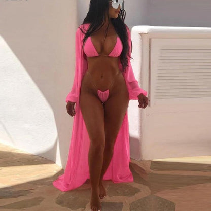 Levoire | 3 Couleurs Ensemble De Plage Sexy 3 Pièces