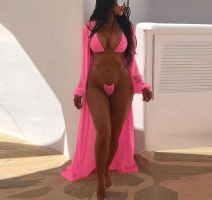 Levoire | 3 Couleurs Ensemble De Plage Sexy 3 Pièces