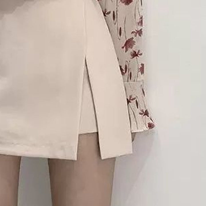 Levoire | Robe Simple Avec Fente Latérale Extensible Style Coréen