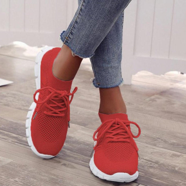 Levoire | Chaussures Femmes À La Mode Avec Semelle Ergonomique Rot