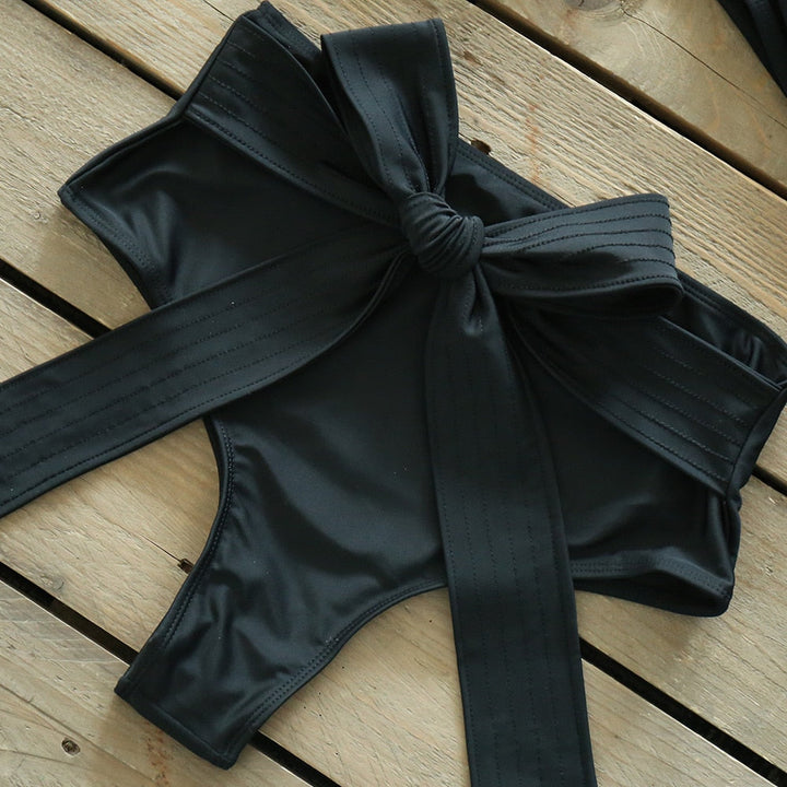 Levoire | Push-Up Soutien-Gorge Rembourré Volants Bandage Ensemble De Bikini