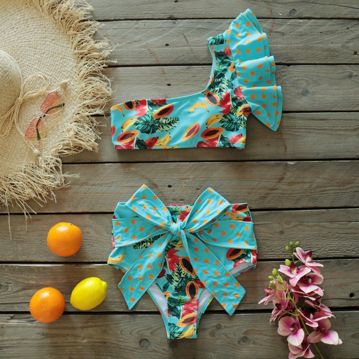 Levoire | Push-Up Soutien-Gorge Rembourré Volants Bandage Ensemble De Bikini