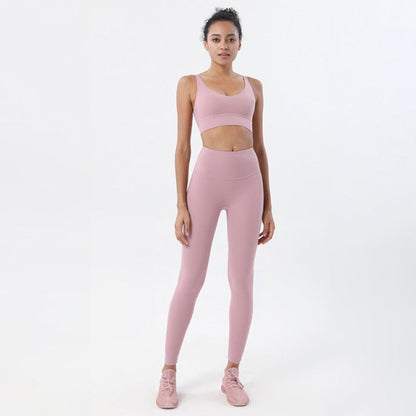 Levoire | Ensemble De Sport Yoga Rose Lila