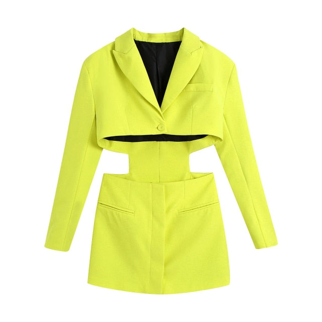 Levoire | Bodycon À Manches Longues vert