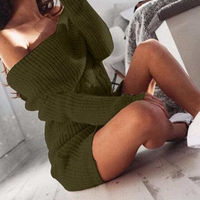 Levoire | Pull D'Hiver Sophistiqué Et Confortable Vert foncé