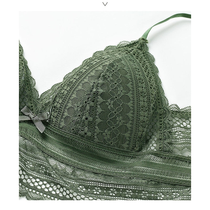 Levoire | Soutien-Gorge En Dentelle Dos Nu Triangulaire