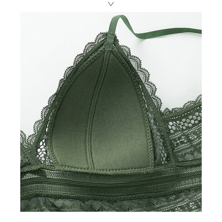 Levoire | Soutien-Gorge En Dentelle Dos Nu Triangulaire