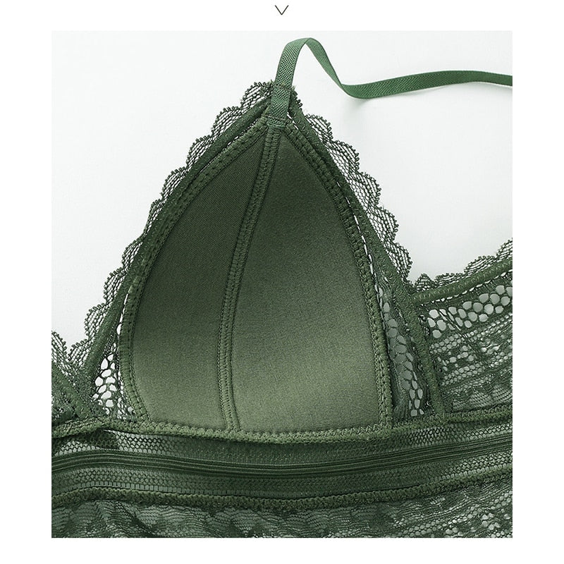 Levoire | Soutien-Gorge En Dentelle Dos Nu Triangle
