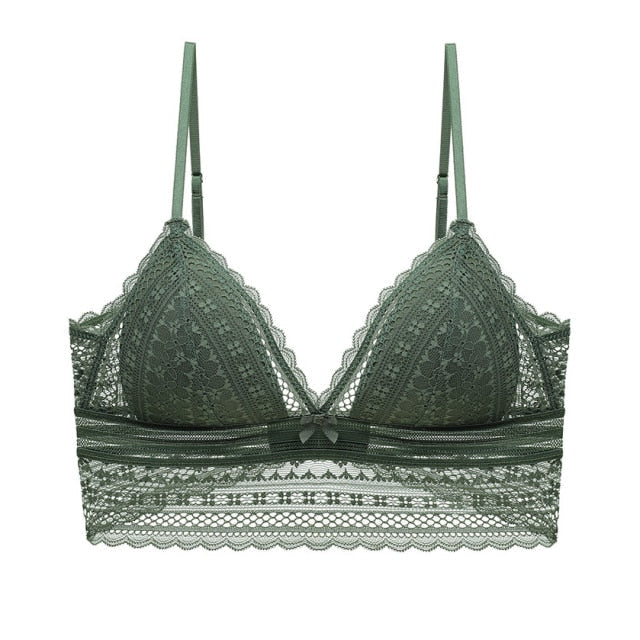 Levoire | Soutien-Gorge En Dentelle Dos Nu Triangulaire
