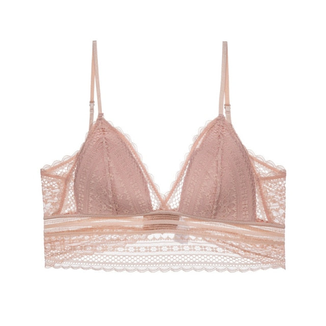 Levoire | Soutien-Gorge En Dentelle Dos Nu Triangulaire