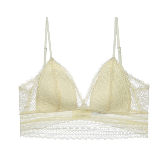 Levoire | Soutien-Gorge En Dentelle Dos Nu Triangulaire
