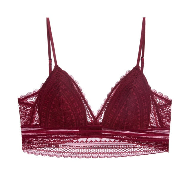 Levoire | Soutien-Gorge En Dentelle Dos Nu Triangulaire