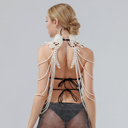 Levoire | Colliers À Col En Perles Chaîne Corporelle