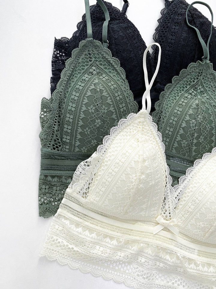 Levoire | Soutien-Gorge En Dentelle Dos Nu Triangle