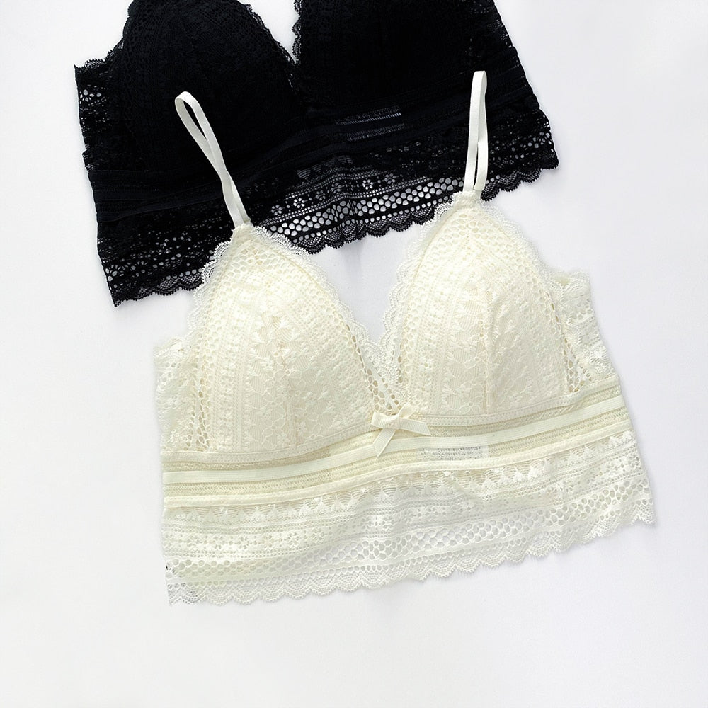 Levoire | Soutien-Gorge En Dentelle Dos Nu Triangulaire