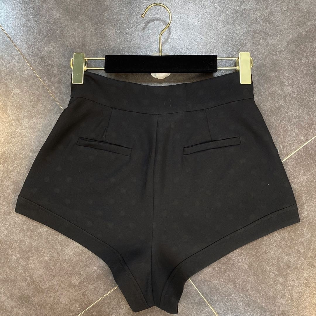 Levoire | Taille Haute Shorts En Diamants