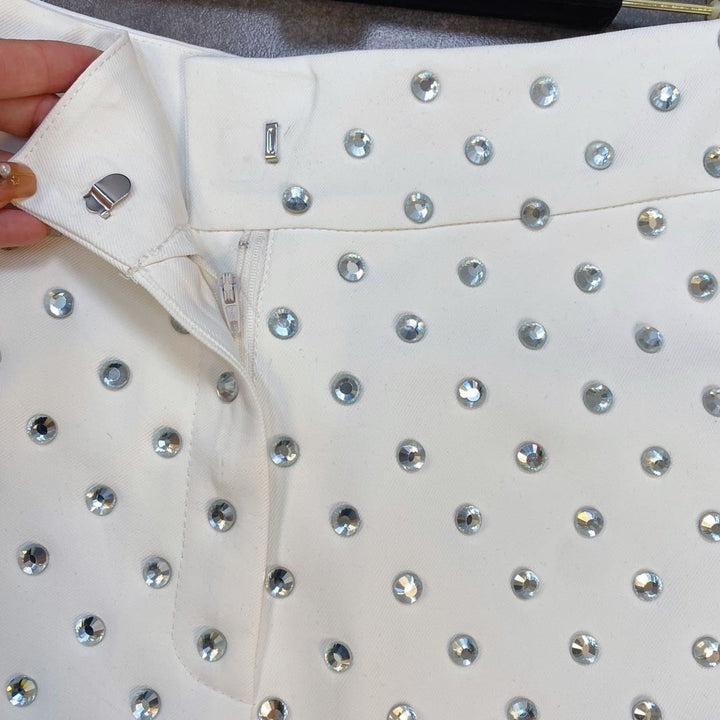 Levoire | Short En Diamants Taille Haute
