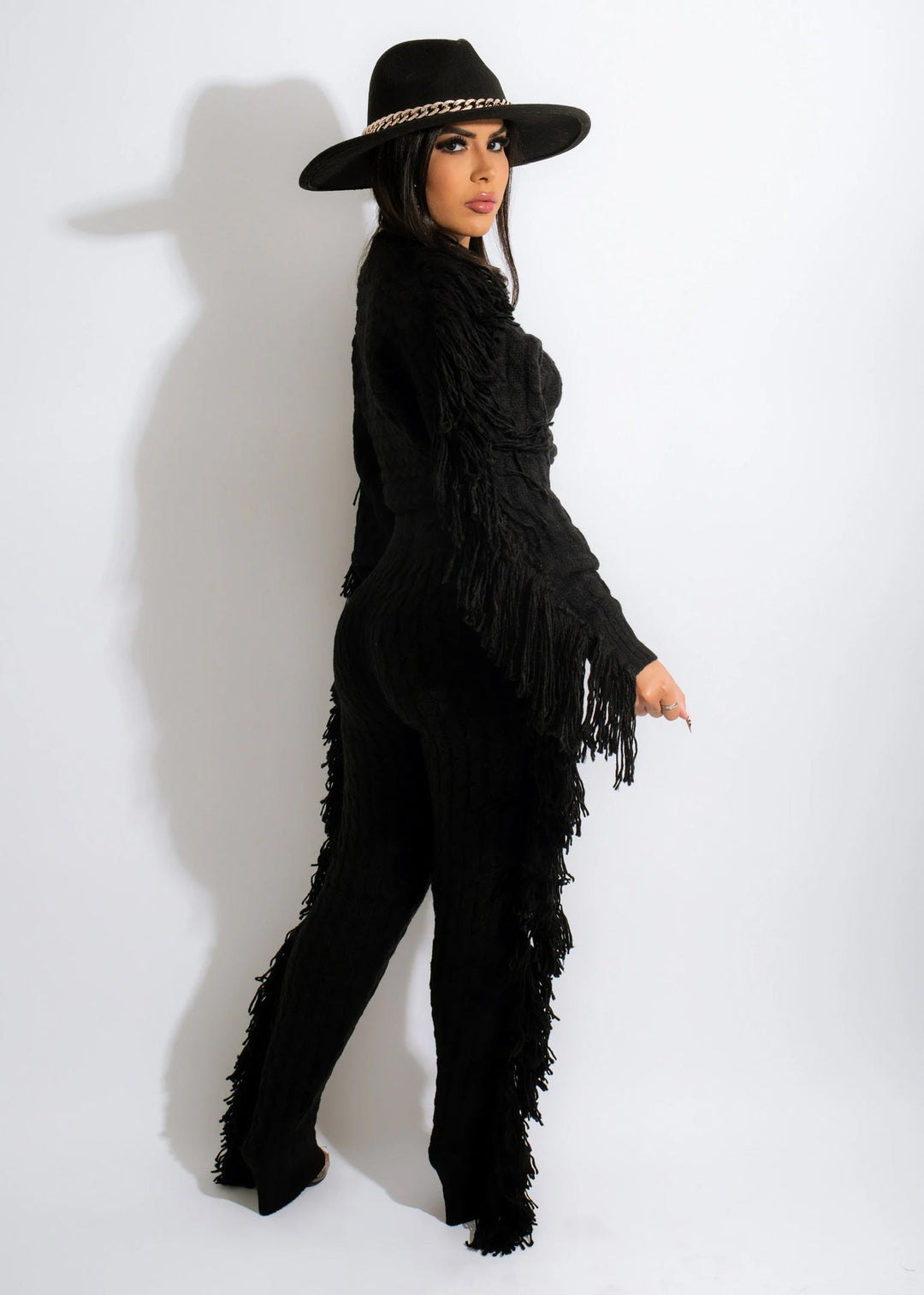 Levoire | Pull À Franges Sexy Deux Pièces