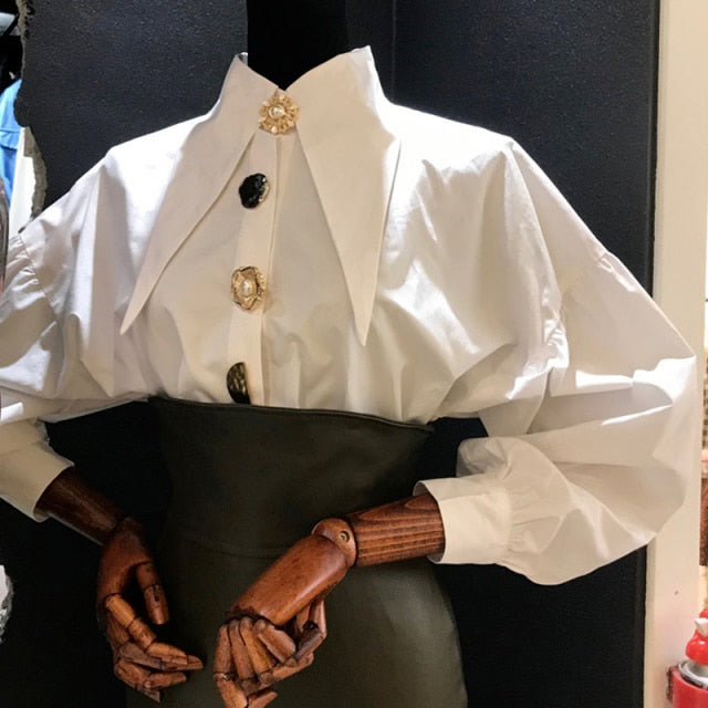 Levoire | Chemisier Pour Un Style Élégant Et Confortable blanc