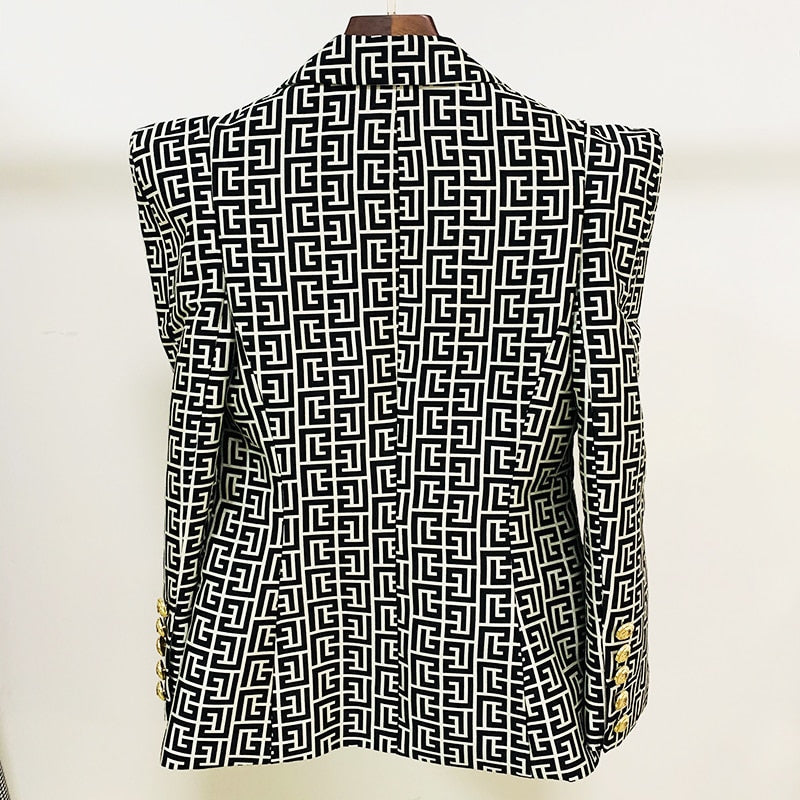 Levoire | Blazer En Jacquard À Bouton Unique