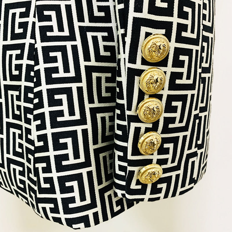 Levoire | Blazer En Jacquard À Bouton Unique