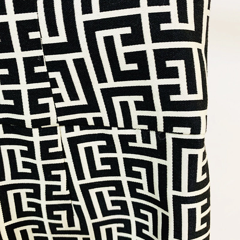 Levoire | Blazer En Jacquard À Bouton Unique