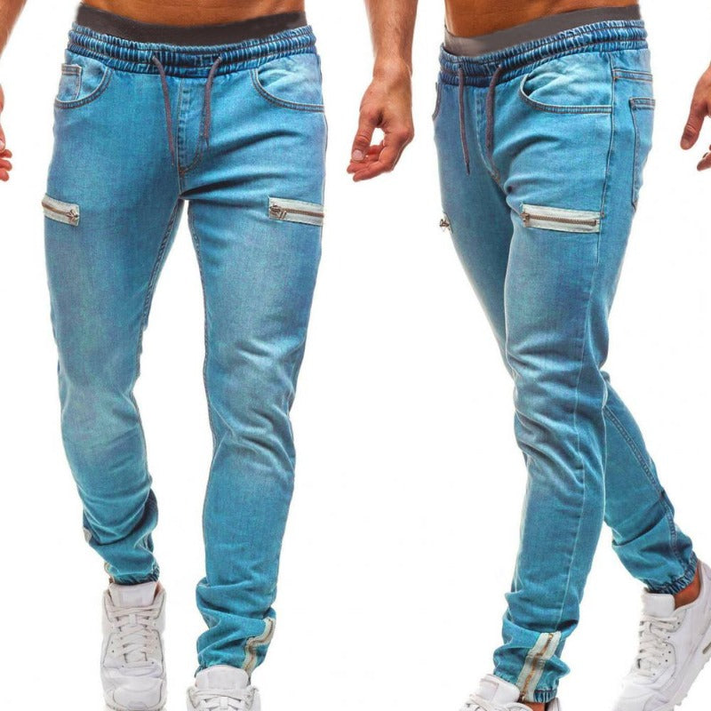 Levoire | Pantalons En Denim Avec Poches Pour Hommes