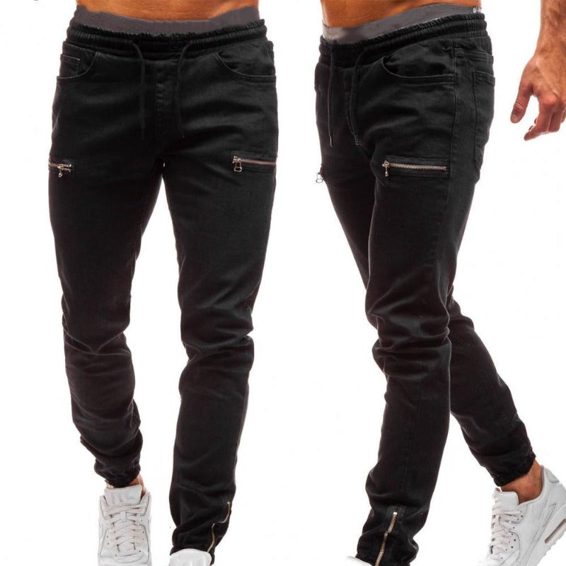 Levoire | Pantalons En Denim Avec Poches Pour Hommes