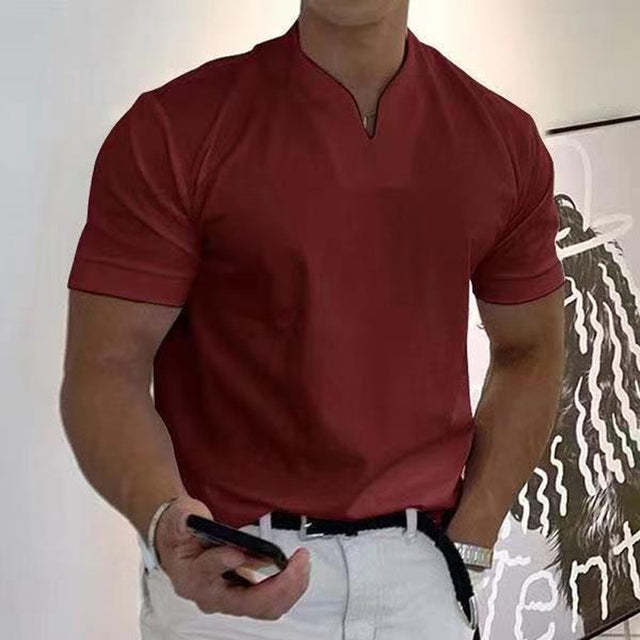 Levoire | T-Shirt Pour Hommes Rentomiesten rouge
