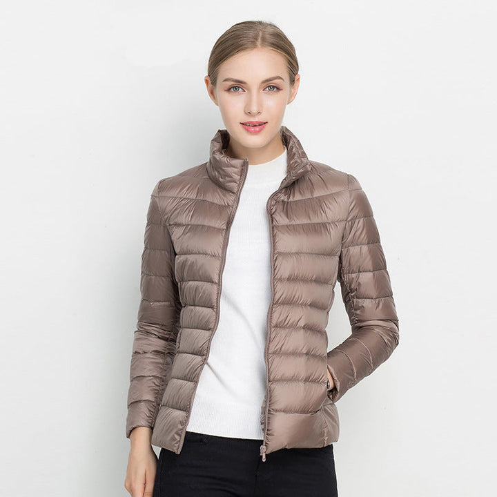 Levoire | Fermeture éclair pour femmes à manches longues Beige